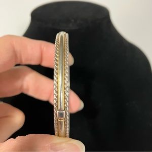 Brighton Torus mixed metals Bangle bracelet. Very good condition